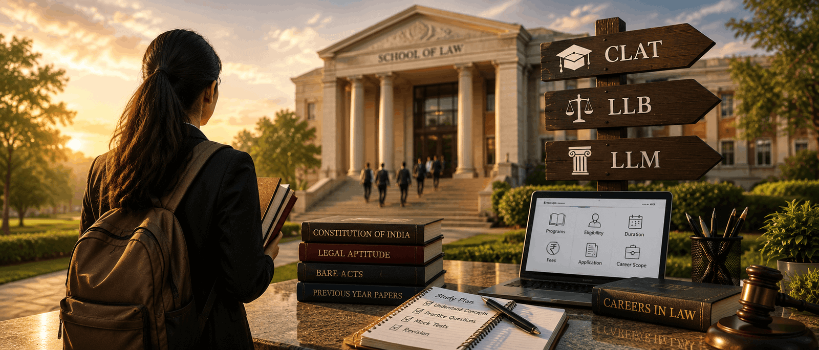 Crack Law Entrance Exams With The Right Guidance